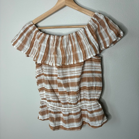 Wrangler Retro Women’s Southwestern Stripe Off Shoulder Top small - Picture 6 of 6